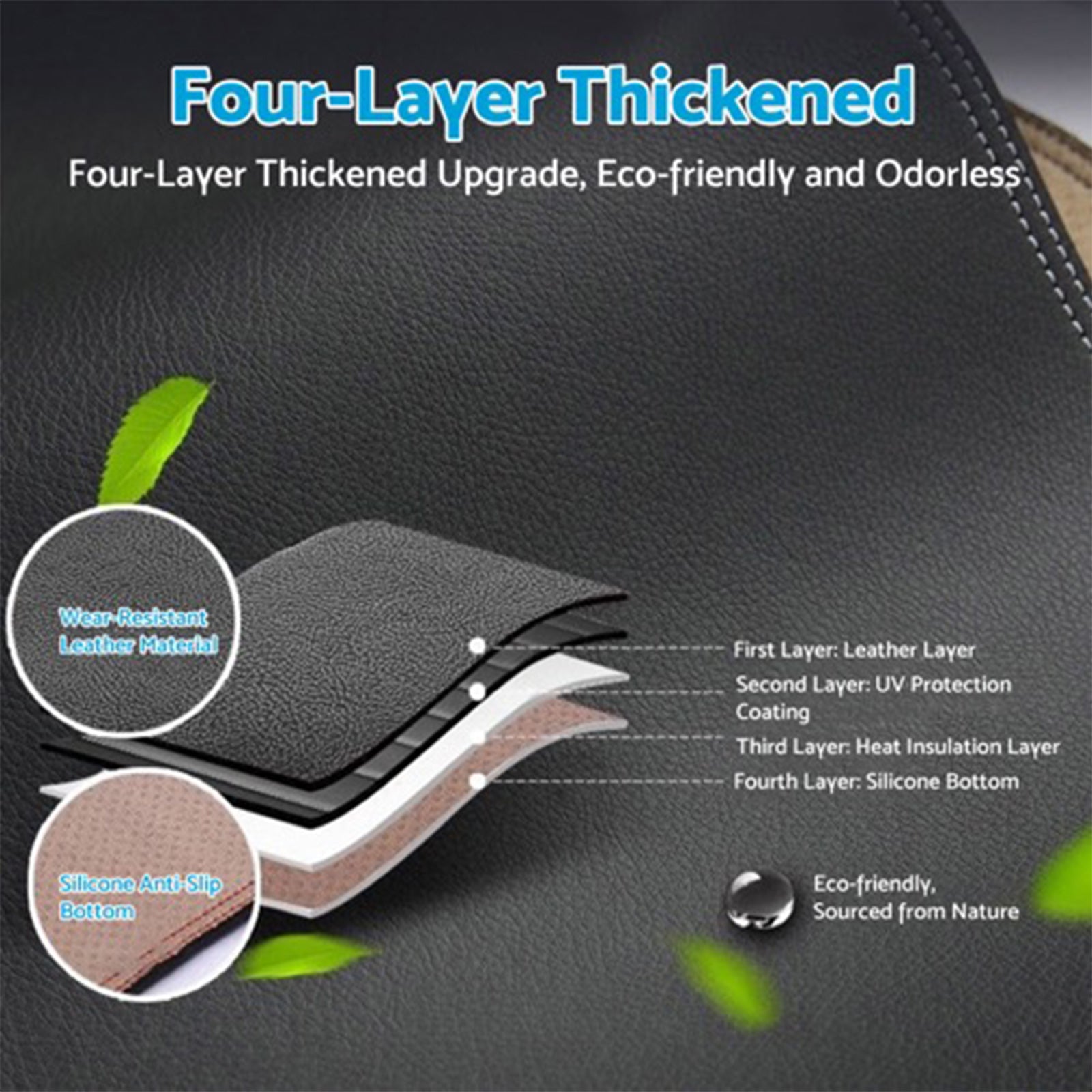 Dash Mat Suitable for BYD Dolphin 2023+ Non-Slip Microfiber Leather Pad Cover