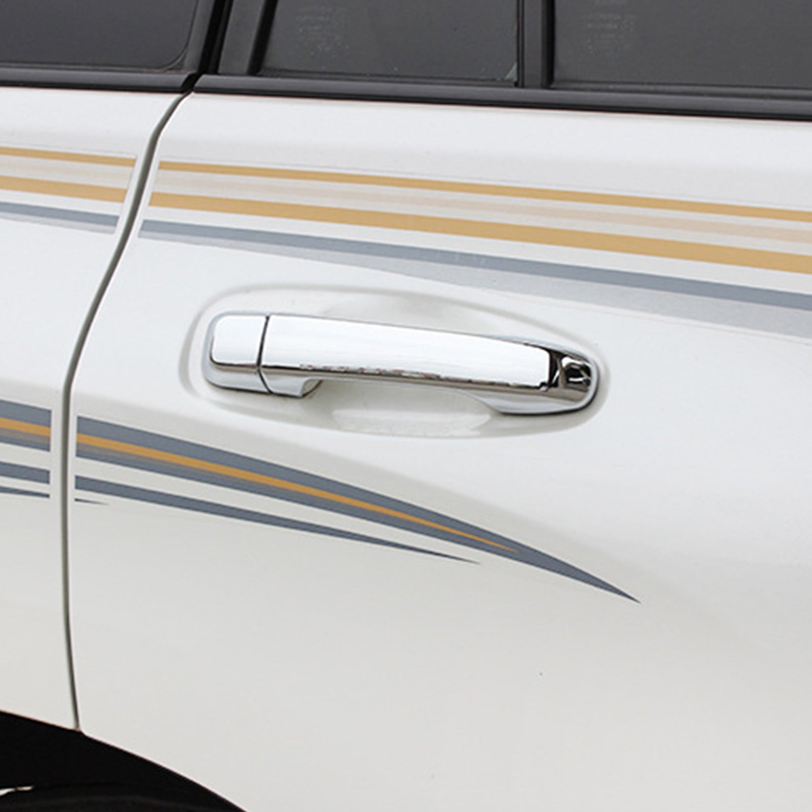 Door Handle Cover+Bowl Trim Suitable for Toyota Land Cruiser Prado  10-19