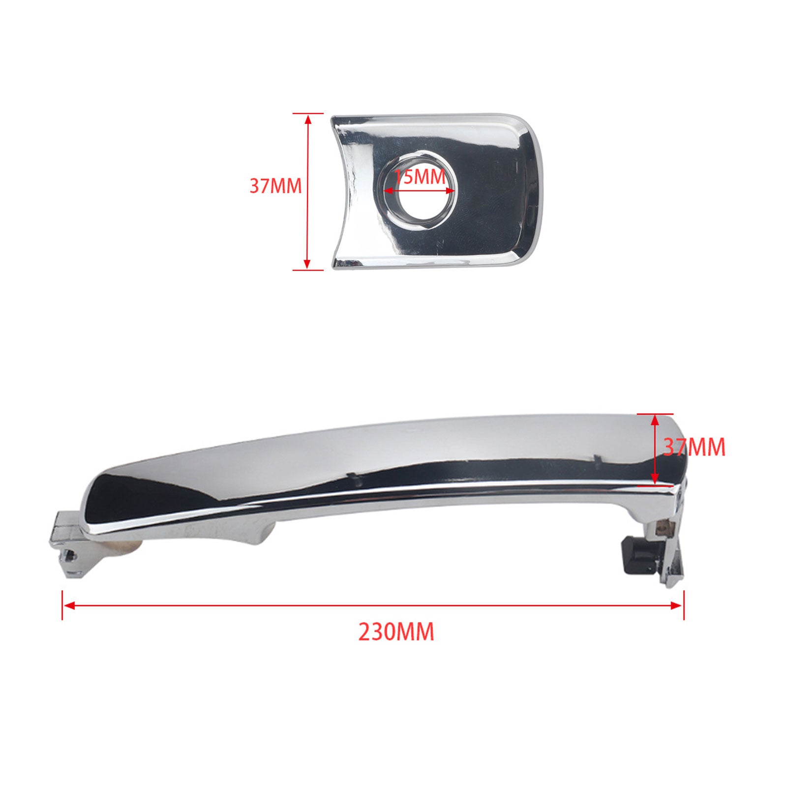 Front RH Exterior Door Handle Suitable For Nissan Murano Z50 3.5L VQ35DE 05-09