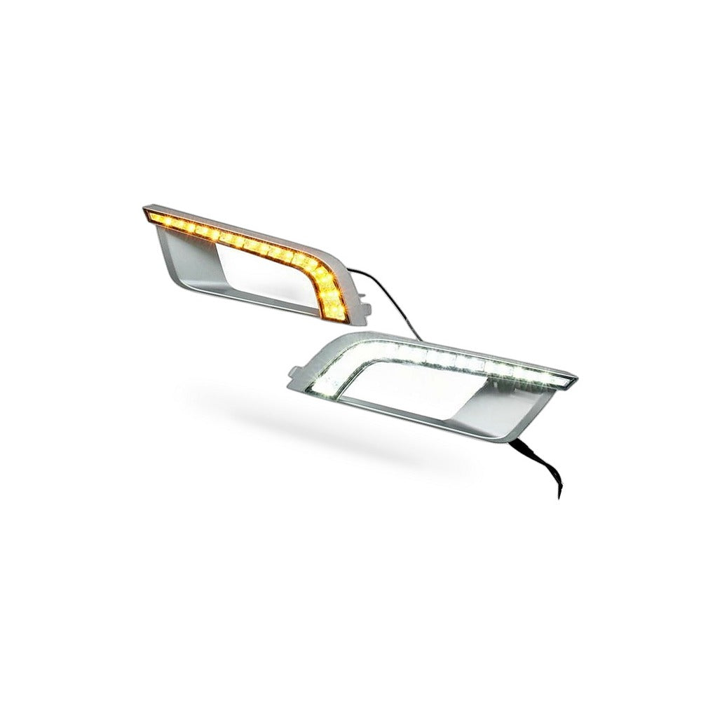 LED Fog Light Cover DRL Turn Brake Light Suitable for Ford Ranger 2015-2016