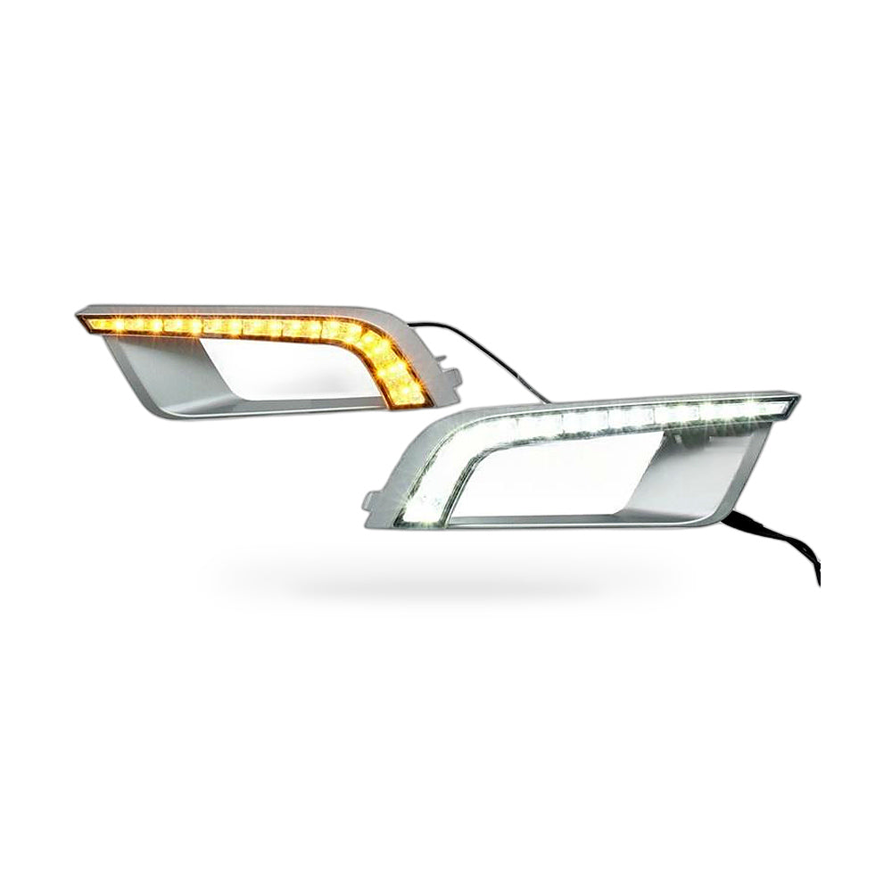 LED Fog Light Cover DRL Turn Brake Light Suitable for Ford Ranger 2015-2016
