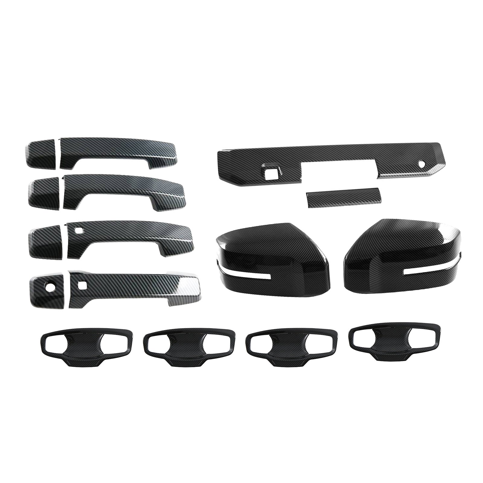 Front Mirror & Rear Door Handle Bowl Cover Suitable For Mitsubishi Triton 23-25